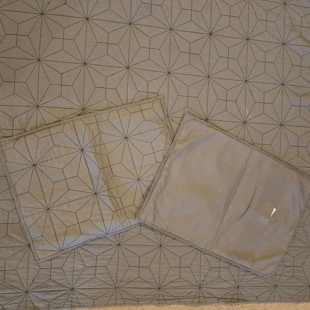 Urban Habitat Mason Coverlet Quilt 3 Piece Set Full/Queen Pillow Shams